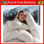 900+ Fill Power Goose Feather Down Comforter Queen Size - 1200TC Cotton Blend. Fixed Price $88.99.
