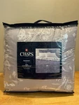 Chaps Ralph Lauren Comforter King Set Beaumont Gray White Reversible Vintage. Fixed Price $189.99.