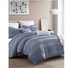 Swift Home Marilla Cotton Dobby Clip Dot 5-PIECE Comforter Set With Shams And De. Fixed Price $78.99.