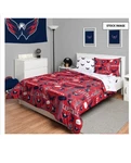 Foco Washington Capitals Nhl Team Twin Bag Comforter Bedding 5 Piece Set. Fixed Price $49.99.