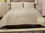 Lush Decor Ava Diamond Oversized 3 Piece Cotton Quilt Set Full/queen White. Fixed Price $40.00.