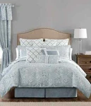 Rose Tree Mirabelle 4 Piece Queen Comforter Blue New. Fixed Price $276.00.