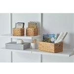 3-PIECE Natural Woven Storage Basket Set Better Homes & Gardens Water Hyacinth. Fixed Price $18.74.