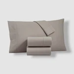 Charter Club Gray Sleep Luxe Solid Cotton Flannel 4-PC Sheet Set Full. Fixed Price $64.80.