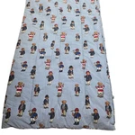 Vtg Ralph Lauren Polo Bear Comforter + 2 Pillowcases Full/queen Blue Stripe. Fixed Price $120.00.