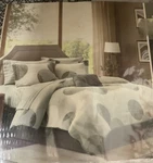 Madison Park Essentials 7PIECE Bedding Set Twin Gray/white. Fixed Price $63.16.