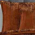 Riverbrook Home Turin Crinkle Velvet Comforter Bedding Set Twin Size Glam. Fixed Price $124.69.