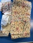 Laura Ashley Queen Melrose Morning Glory Bedding Comforter Shams Sheets Set. Fixed Price $59.00.