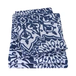 Sweet Home Collection Classic 4-PIECE Bed Sheet Set Oasis Blue Mandala King. Fixed Price $32.00.