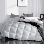 Snowman Luxury Goose Down Comforter Duvet Insert Queen Size Winter Warm. Fixed Price $89.99.