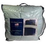 Us Polo Assn. Bedding 3PC Queen Comforter 2 Shams Set-reversible Navy/grey. Fixed Price $46.99.