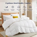Puredown Hotel Quality White Goose Comforter , King Queen Bed Blanket. Fixed Price $139.99.