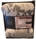 Rare 2012 Nate Berkus Designer Abstract Modern King Comforter 3 Pc Set Nib New. Fixed Price $275.00.