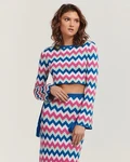 Charlie Holiday Nwt Candice Top, Skirt Set Women's 2, Xs Chevron Crop. Fixed Price $74.00.