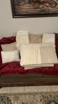 Nwot B Smith With Style 8 Piece Full Comforter Set Quilted Pattern Cream Gold. Fixed Price $50.00.