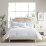 Margaret 8-PIECE White Microfiber Queen Bed In Bag Comforter Set. Fixed Price $100.30.
