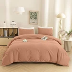 3 Piece Duvet Cover Bedding Set Soft Comforter With Pillow Shams Queen. Fixed Price $17.95.