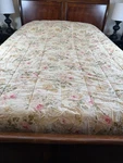 Ralph Lauren Woodstock Floral Pink Rose Cottage Core Full/queen Comforter Italy. Fixed Price $154.99.