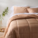 King/california Rayon From Bamboo Comforter Set Light Adobe Clay - Casaluna. Fixed Price $68.99.