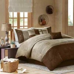 King Size Bedding Comforter Set Brown 7 Piece Rustic Cabin Farm Lodge Warm Cozy. Fixed Price $149.95.