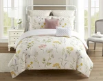 King Comforter 7 Piece Ultra Soft Fashion Printed Bedding Sets With Shams. Fixed Price $62.00.