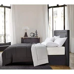 Comforter Breathable Microfiber Duvet Insert, Summer Full/queen Black/platinum. Fixed Price $44.99.