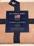 U.s. Polo Assn. Oversized Lightweight Throw Blanket For Bed/sofa 50"X70" Pink. Fixed Price $18.99.