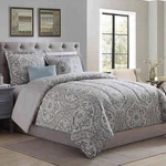 3 Pc Ellison "camden" Comforter Set Green Blue Gray Twin 68 X 88 Reduced. Fixed Price $14.99.