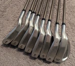 Cobra King Ss Oversize Iron Set Graphite Seniors Rh 4-PW + 55 (sw). Fixed Price $149.99.