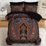 Nesker 7-PIECE Comforter Set: Paisley Boho Bedding Groovy Vibes Only!. Fixed Price $86.13.