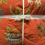 Echo Home Collection Botanical Tropical Palm Reversible Comforter Queen & 2 Sham. Fixed Price $78.00.