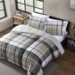 Eddie Bauer - King Comforter Set, Plaid Reversible Bedding, Stylish & Warm Ho.... Fixed Price $179.79.