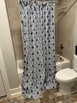 Ralph Lauren Tamarind 85 Custom-made Shower Curtain. Fixed Price $105.00.