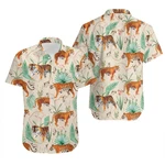 Fierce Tiger Tropical Jungle Hawaiian Shirt Wild Animal Summer Party Wear. Fixed Price $21.99.