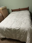 Bean Baffle Box Goose Down Comforter King Bed Topper Blanket Warmer Ll. Fixed Price $150.00.