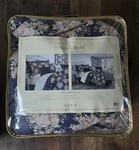 Queen Floral Comforter Set Braylee Piper & Wright Pillow Sham Bedskirt. Fixed Price $45.45.