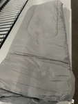 Plazatex Solid Comforter Queen 1PC (86"X 86") - Gray. Fixed Price $80.55.