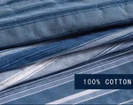 Nautica Coveside 4-PIECE Blue Cotton 39 In. X 75 Twin Daybed Quilt Set, Nwt. Fixed Price $55.99.