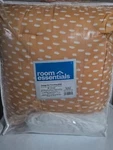 Orange Dot Print King 5PC Comforter Room Essential Polyester Sheets Included. Fixed Price $30.00.