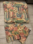 Vtg Nwot Collier Campbell Gypsy Dance Comforter King &2 Shams Wamsutta. Fixed Price $296.10.
