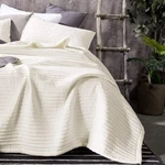 Kasentex Quilt Set - Soft, Lightweight, Ivory, Oversized Queen + 2 Shams. Fixed Price $29.99.
