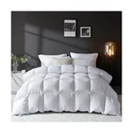 Lovsoul Goose Feather Down Fiber Comforter Oversize King Size, 100% Organic.... Fixed Price $141.30.