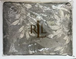 Ralph Lauren Odeon Floral F/ Queen Duvet Comforter Cover Nip Italy Silver Bronze. Fixed Price $319.99.