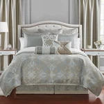 Waterford Shelah 4 Piece Queen Comforter Set New. Fixed Price $225.00.