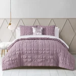 Beco Industries Ltd Home Dominique 10 Piece Bed Bag, Queen Size, Lilac -. Fixed Price $43.00.