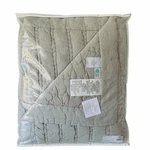 Company Store Legends Hotel Washed Linen Plush Quilt Comforter- Moss Green, King. Fixed Price $180.00.