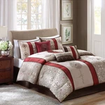 King Bed Comforter Set Embroidered Pillow Sham Traditional Luxurious Jacquard. Fixed Price $197.99.