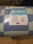 Pillowfort Toddler Kids' Comforter Cotton Shell Year-round Use Checker. Fixed Price $14.00.