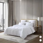 Farm To Home Down Alternative Comforter All Seasons Warmth Queen White Cover Cot. Fixed Price $42.99.