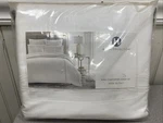 Hotel Collection Portofino 3 Piece King Comforter Cover Set White 600TC Nip. Fixed Price $299.99.